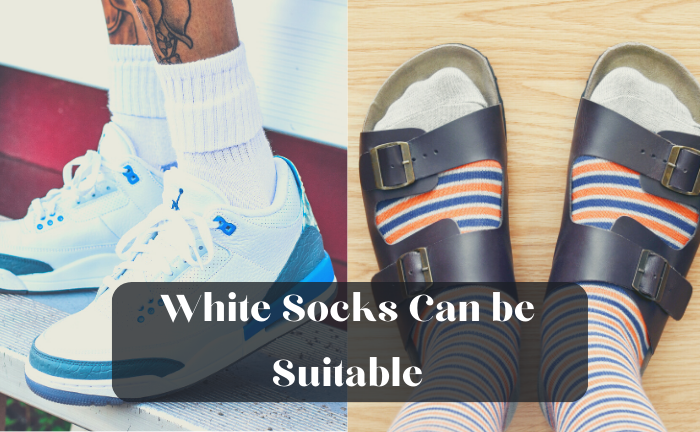 Is It Ok To Wear White Socks With Black Shoes