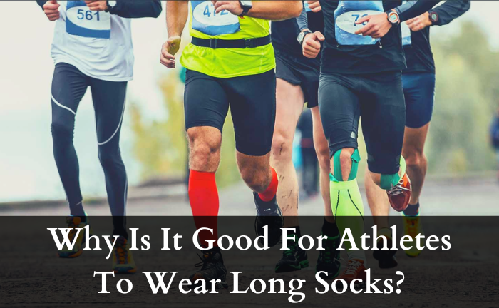 Why Do Some Athletes Wear Long Socks